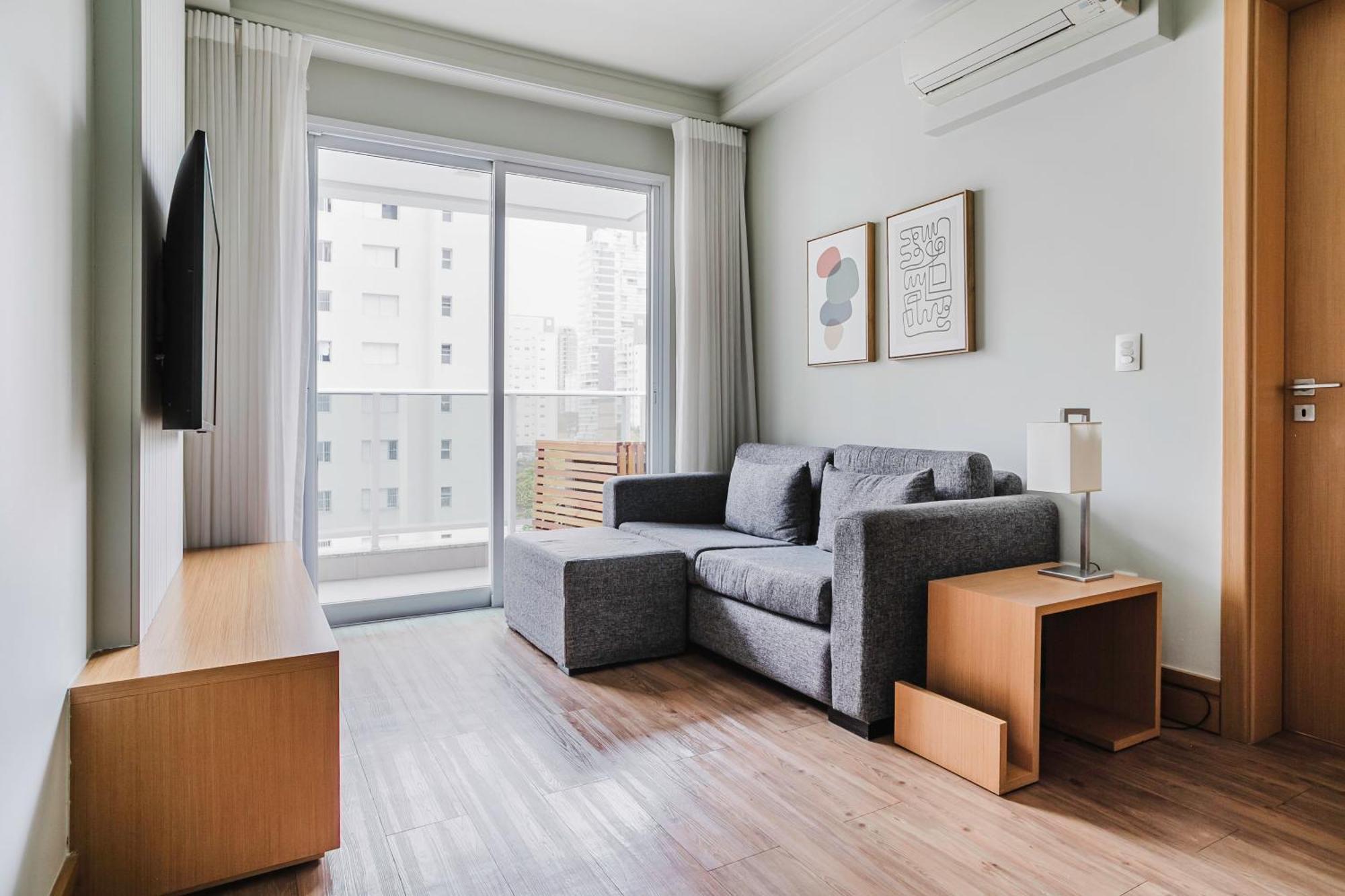 Apartamento Tabas - Edificio Go 850 Na Olimpia